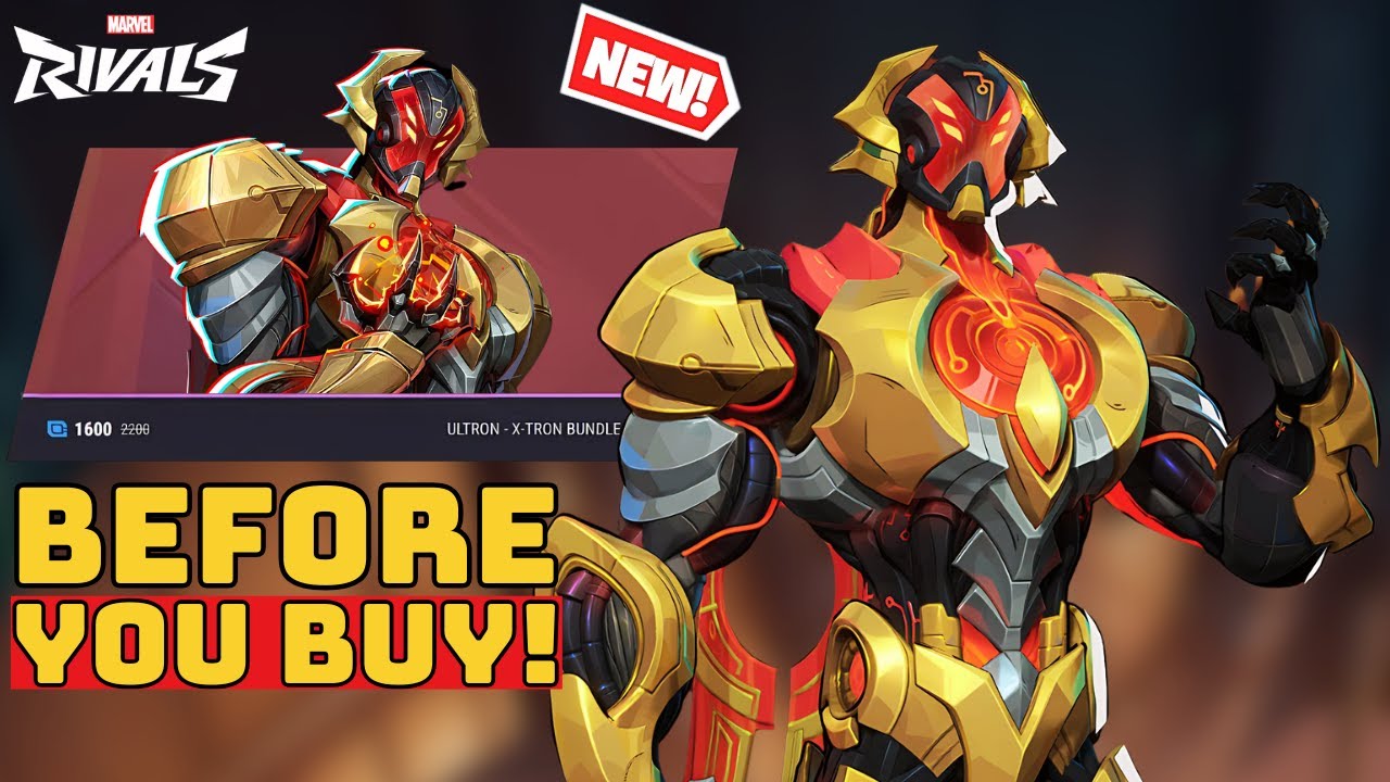 Ultron X-TRON Skin Showcase | Before You Buy - Marvel Rivals