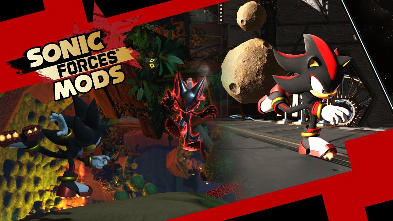 Shadow in Sonic Stages & Bosses - Sonic Forces Mods