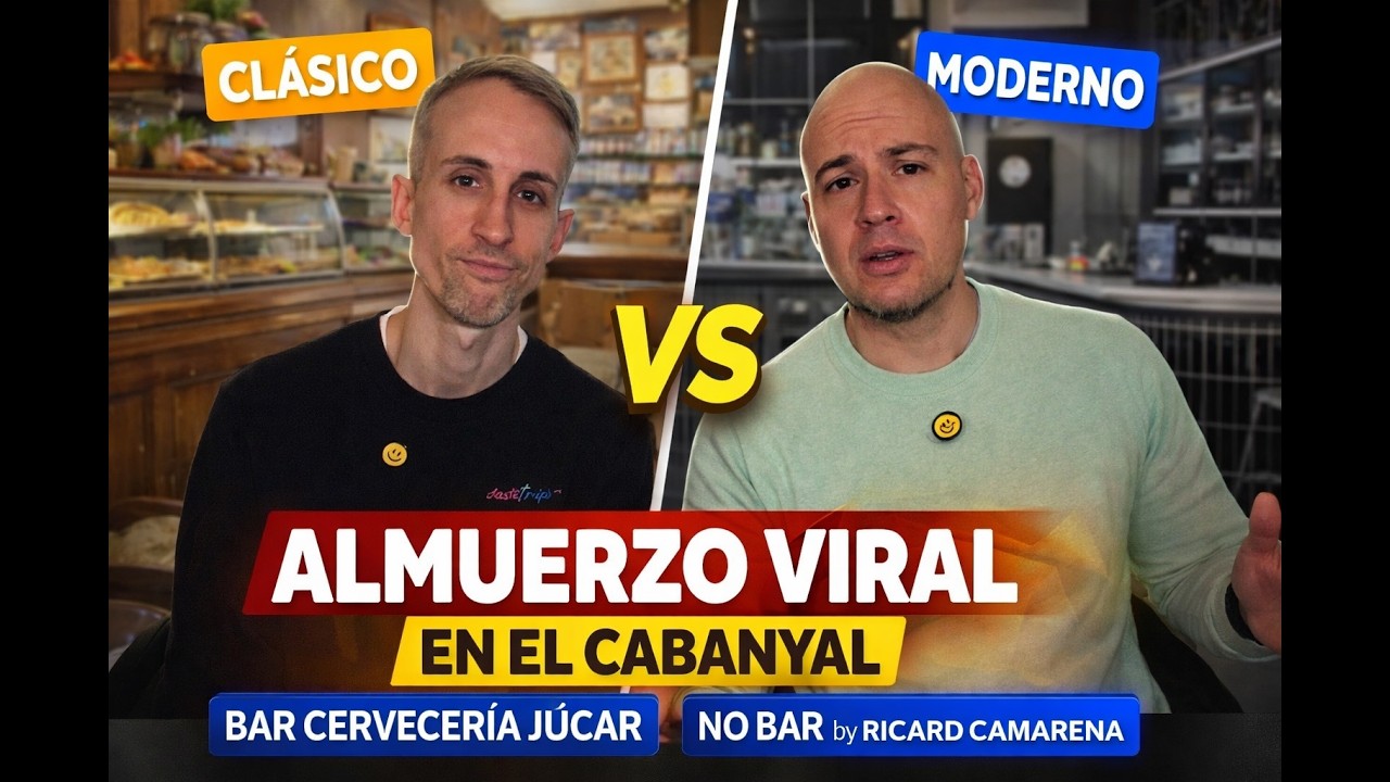 &iquest;Postureo o almuerzo de verdad? NO BAR vs Bar J&uacute;car en Valencia