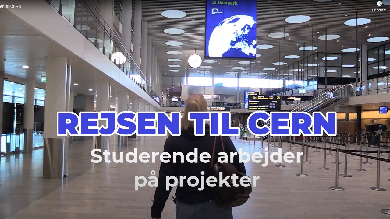 Rejsen til CERN