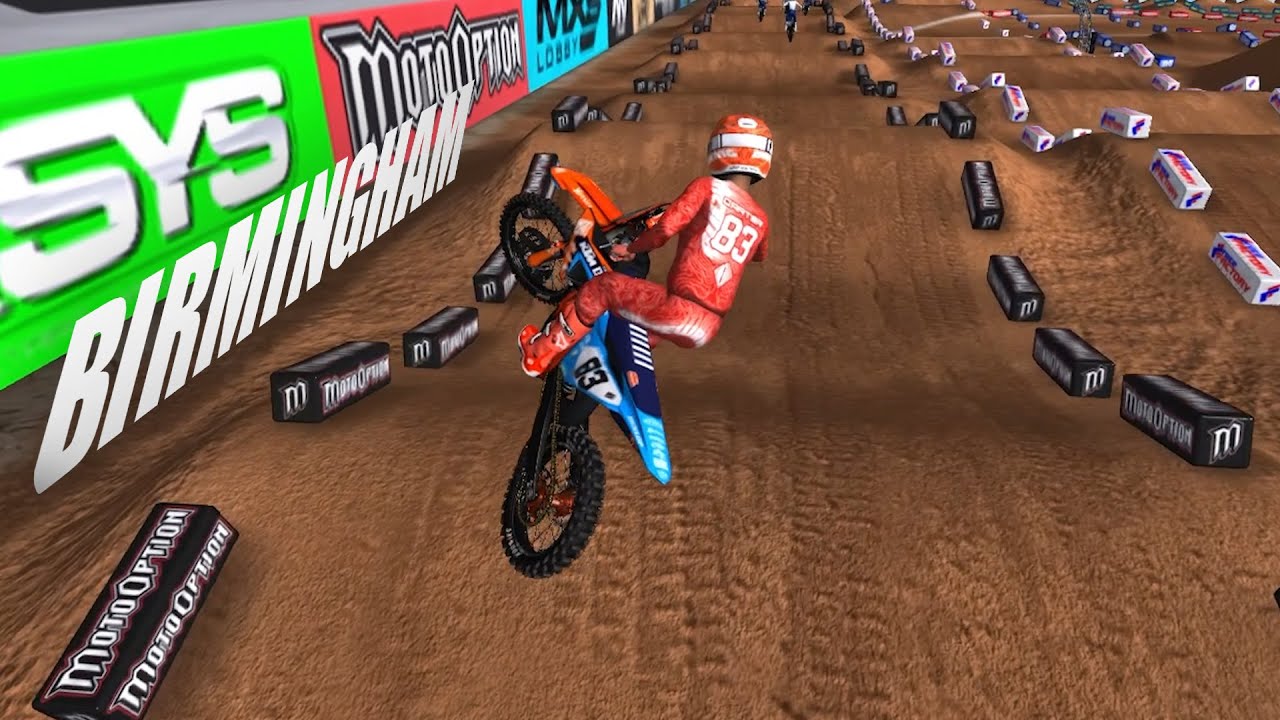 My first 450 PRO TRIPLE CROWN MAIN EVENT in Mx Simulator...