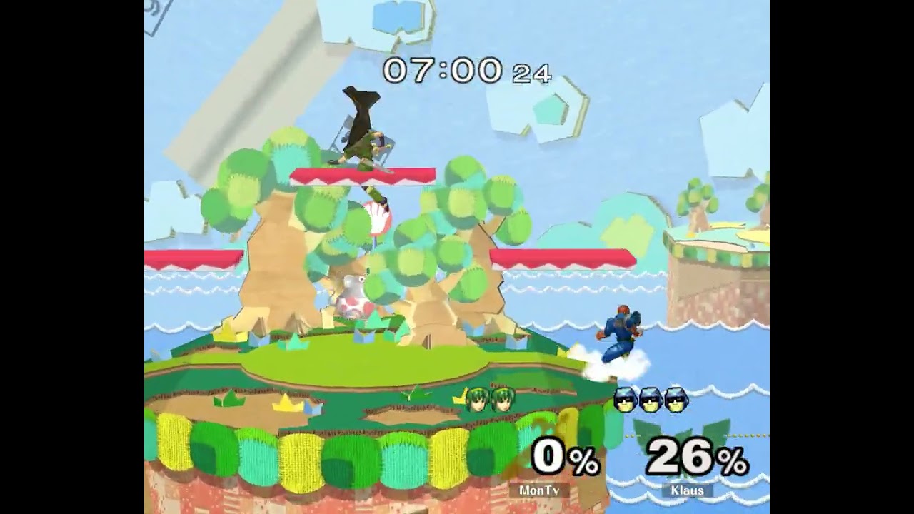 Big Fish 132 Bracket WQF — Klaus ⟮Falcon⟯ vs MonTy ⟮Marth⟯