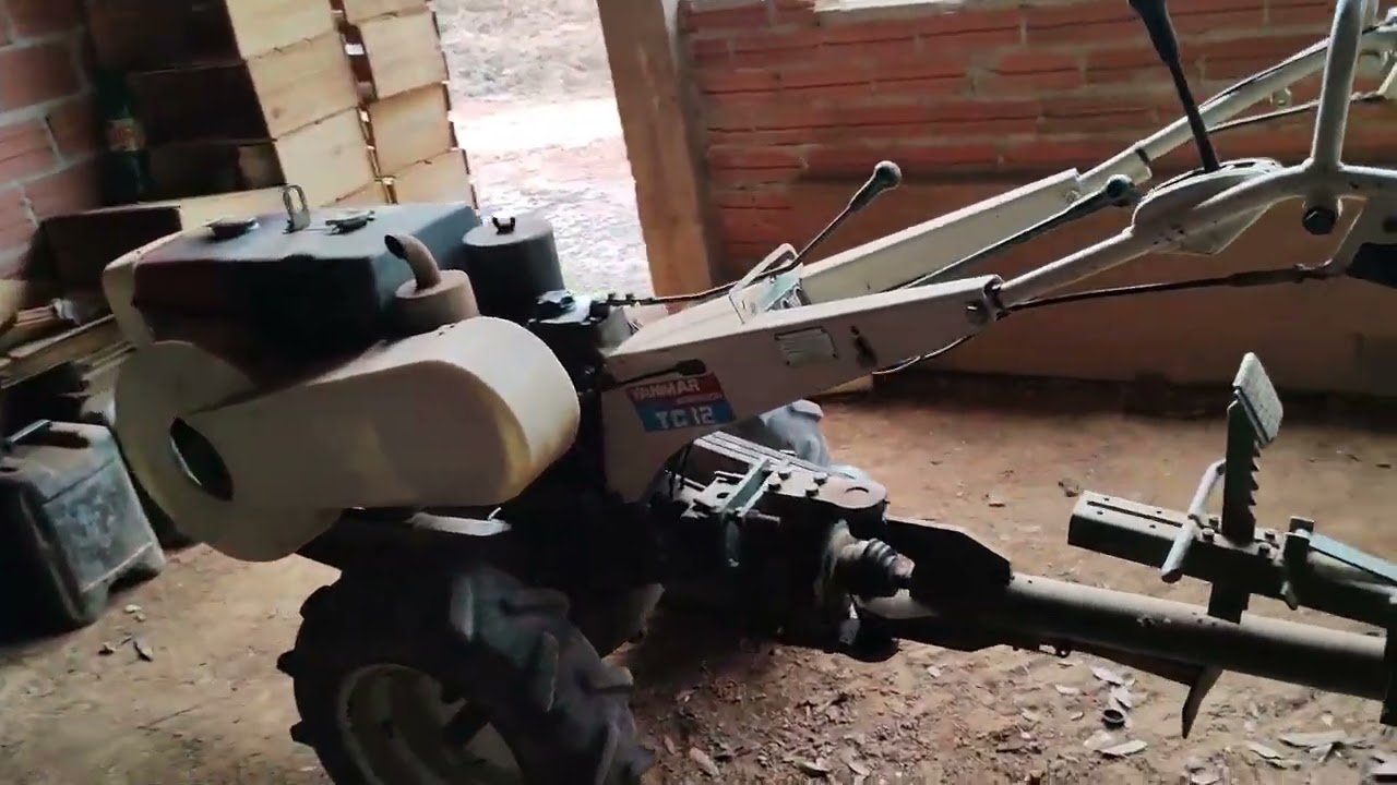 Micro Trator Yanmar TC12, Vale a pena ? 