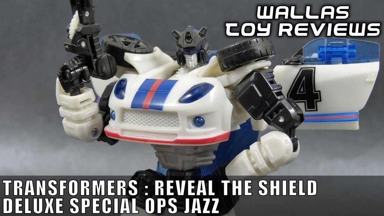 Transformers toy review - Reveal The Shield DELUXE SPECIAL OPS JAZZ