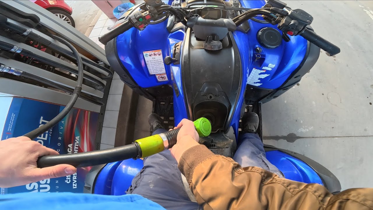 Who Rides in February? Yamaha Grizzly 700 Perfect Day & Fuel Stop!