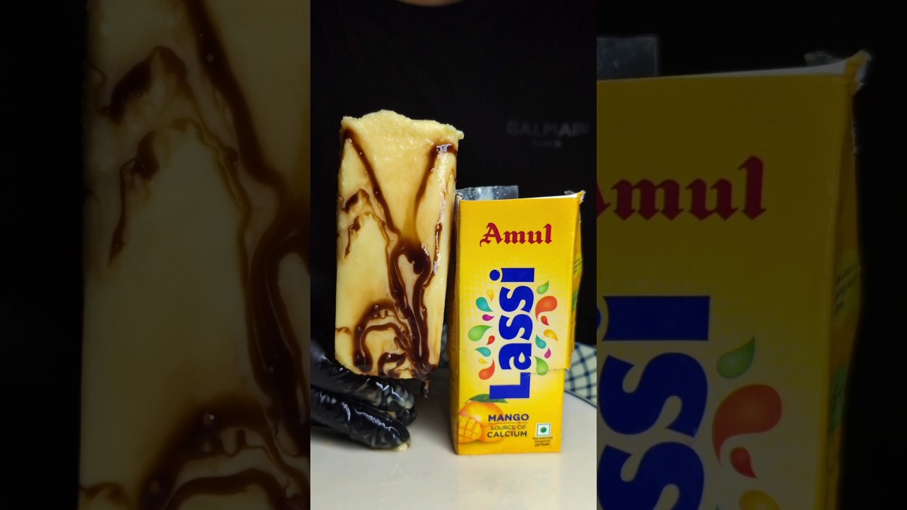 India Ka Most Refreshing Ice Cream? 🤔 | Amul Mango 🥭 Lassi 
