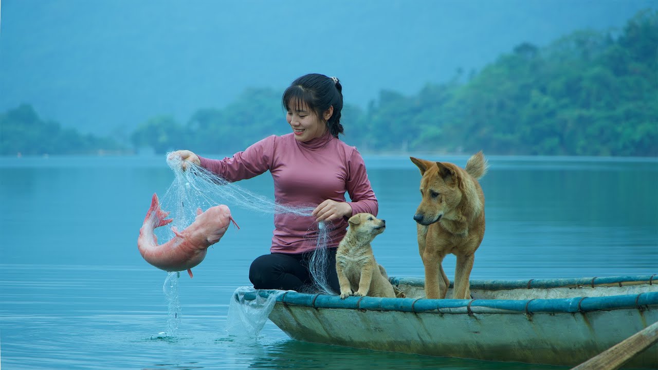 Lulu Is Not Alone Anymore – Big Surprises with My New Fishing Net