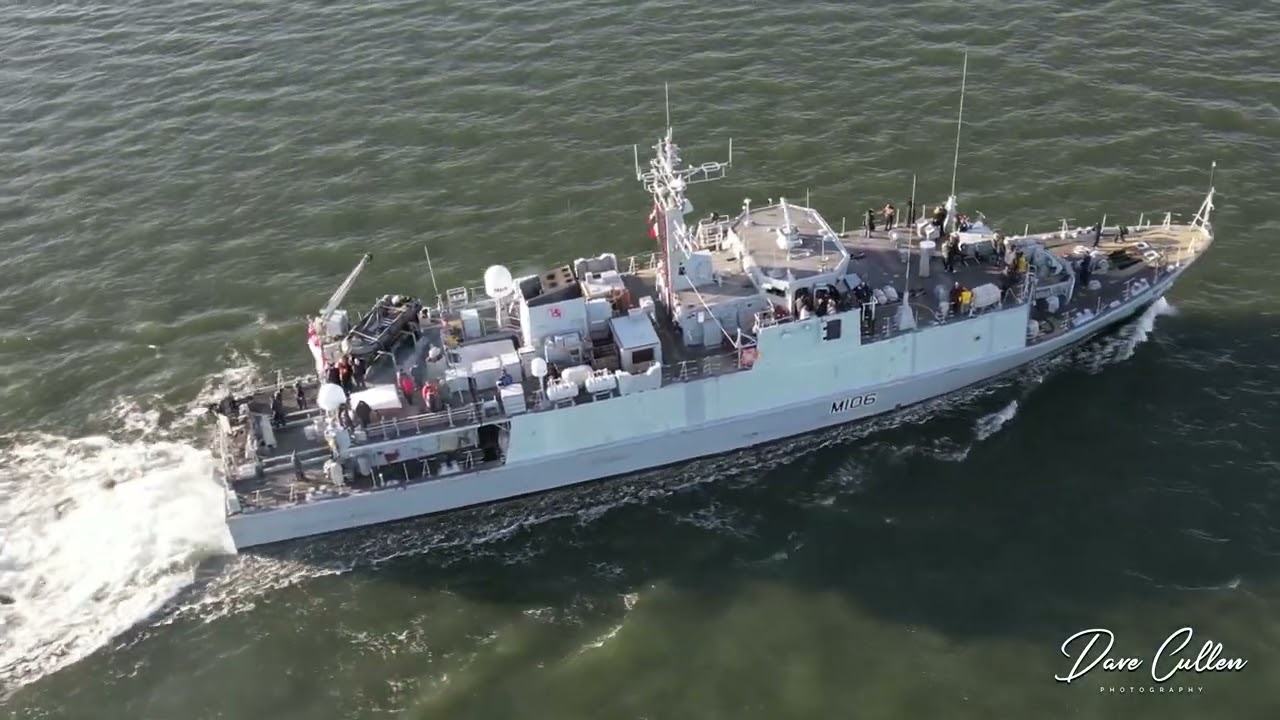 HMS Penzance - her final journey