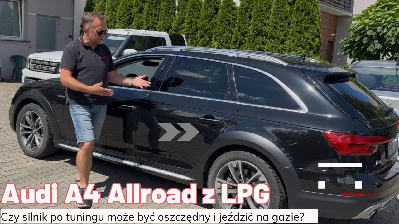 300-konne Audi A4 B9 Allroad 2.0 TFSi oszczędza po montażu instalacji gazowej w @AbartAutoGazSerwis 