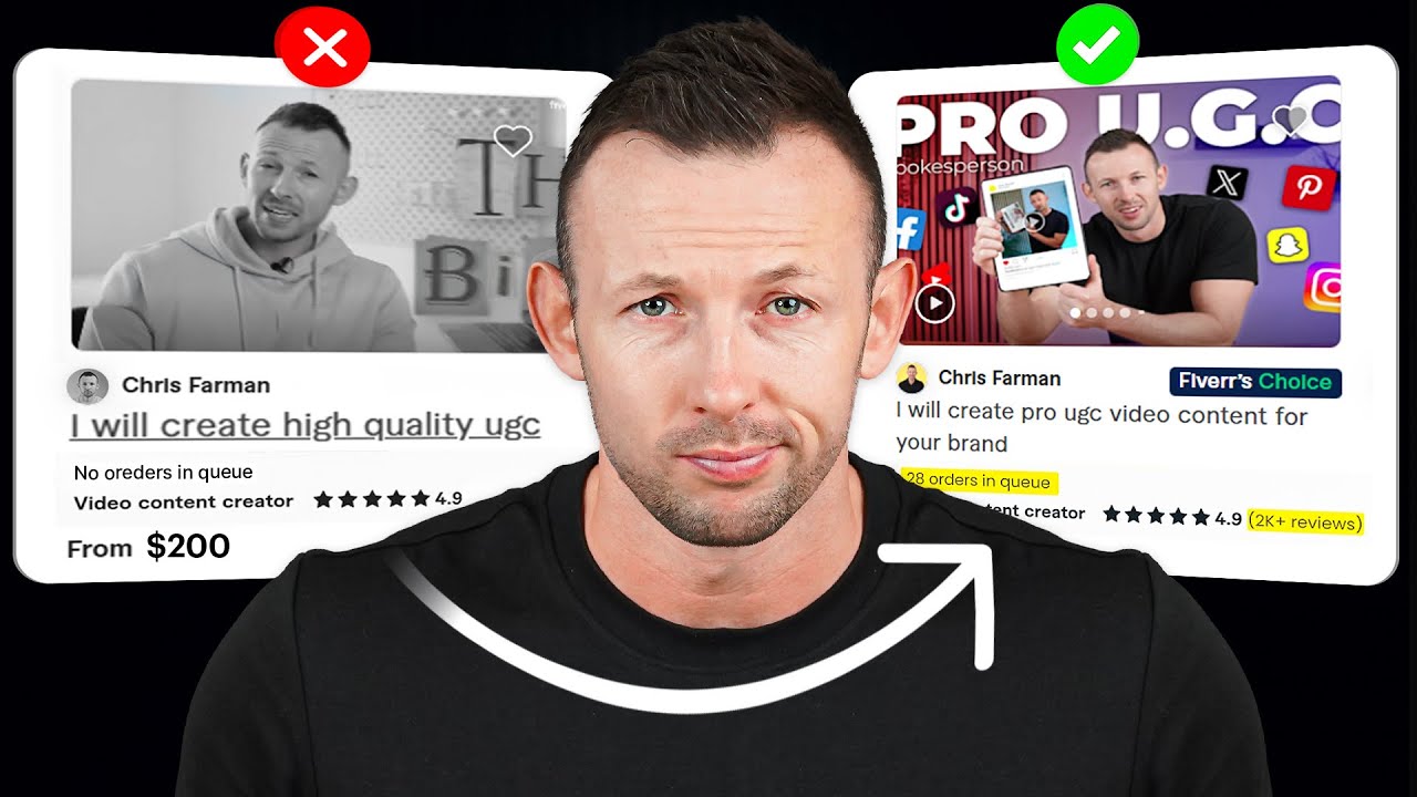 Я проанализировал 4 предложения на Fiverr, и вот что снижает их продажи.