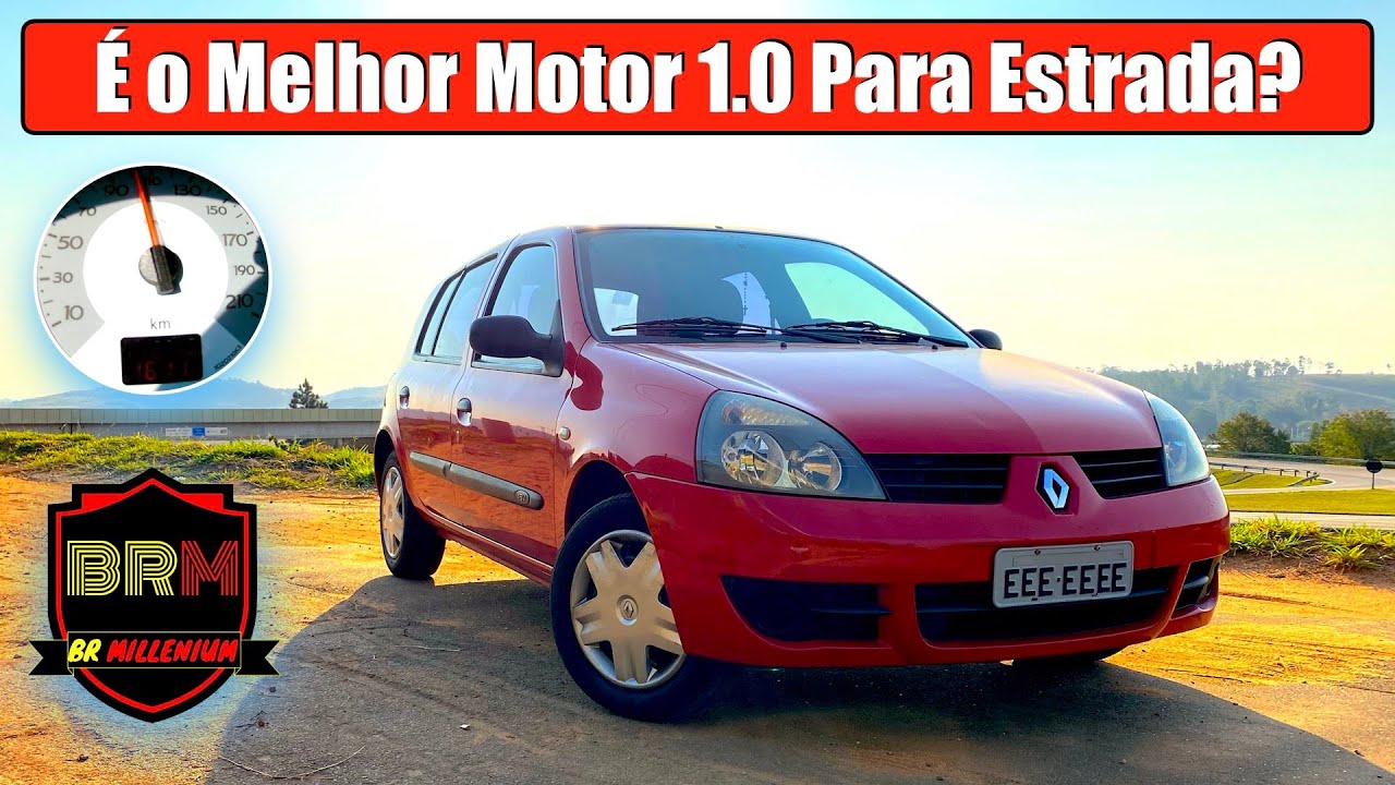 Renault Clio 1.0 16v na Estrada - É um Foguetinho!!! 🚀🚀