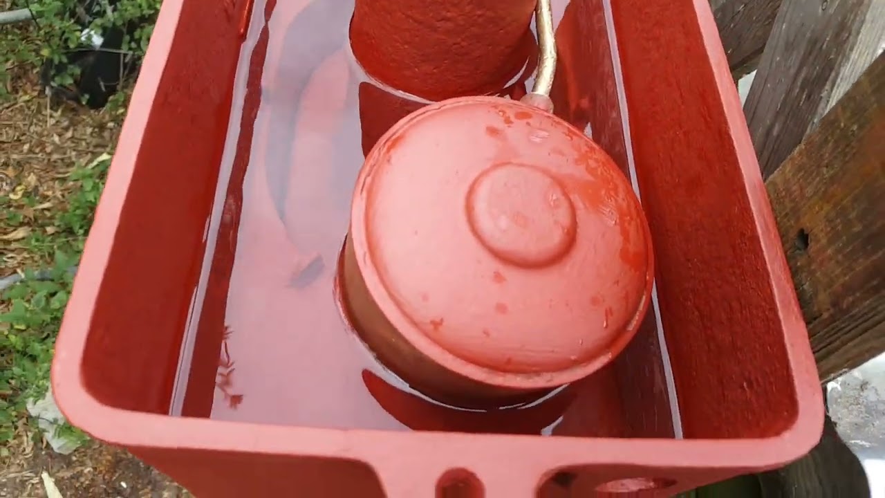 Restored 1948? Griffin Foundry Co Cast Iron High Level Cistern