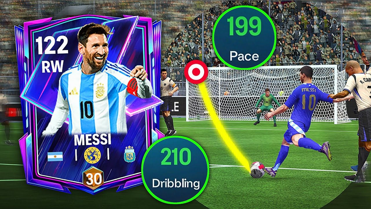 122 OVR LIONEL MESSI is The Best Dribbler in FC Mobile! 🤯💥