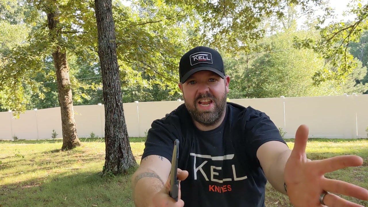 EDC Nickel Boron Striker Knife chat. Self Defense moves.