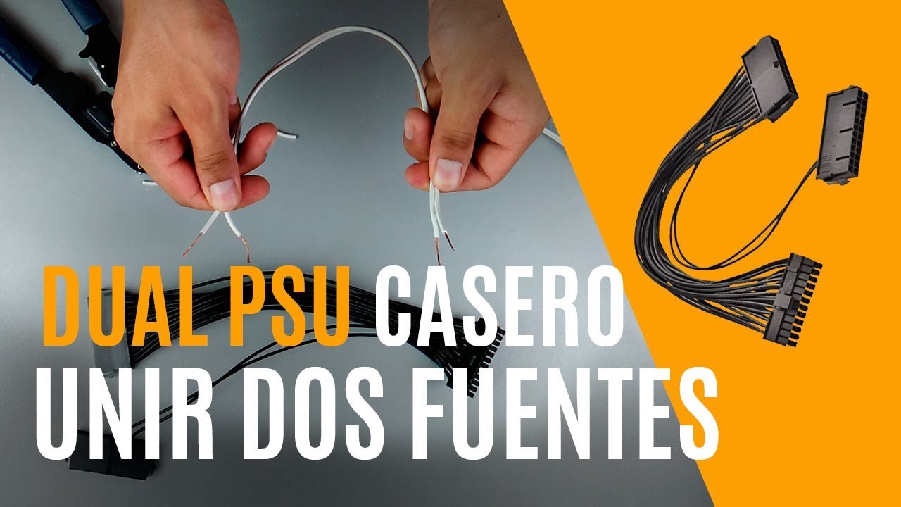 Dual PSU casero - Conectar dos fuentes de poder