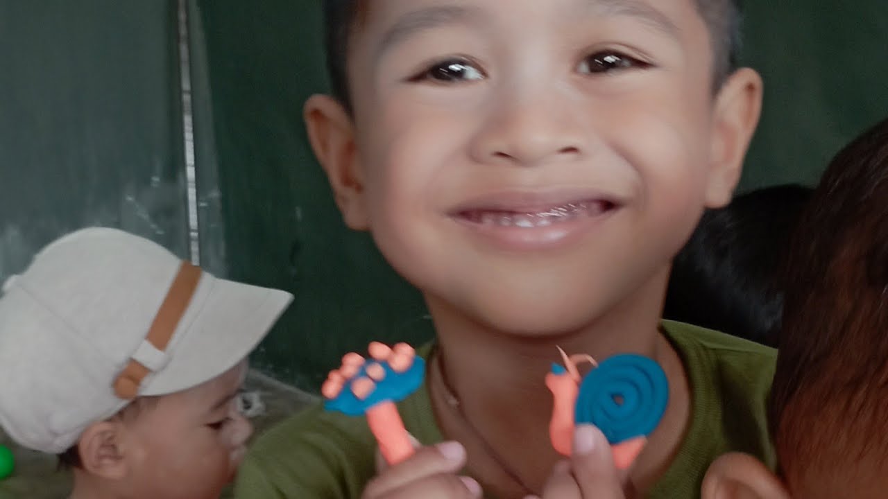 Anak Balita buat Jamur dan Keong lucuu banget
