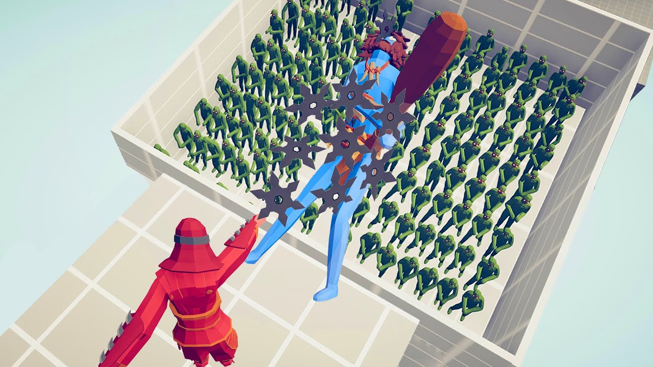 SENSEI + ZOMBIE PIT vs EVERY UNIT | TABS Totally Accurate Battle Simulator
