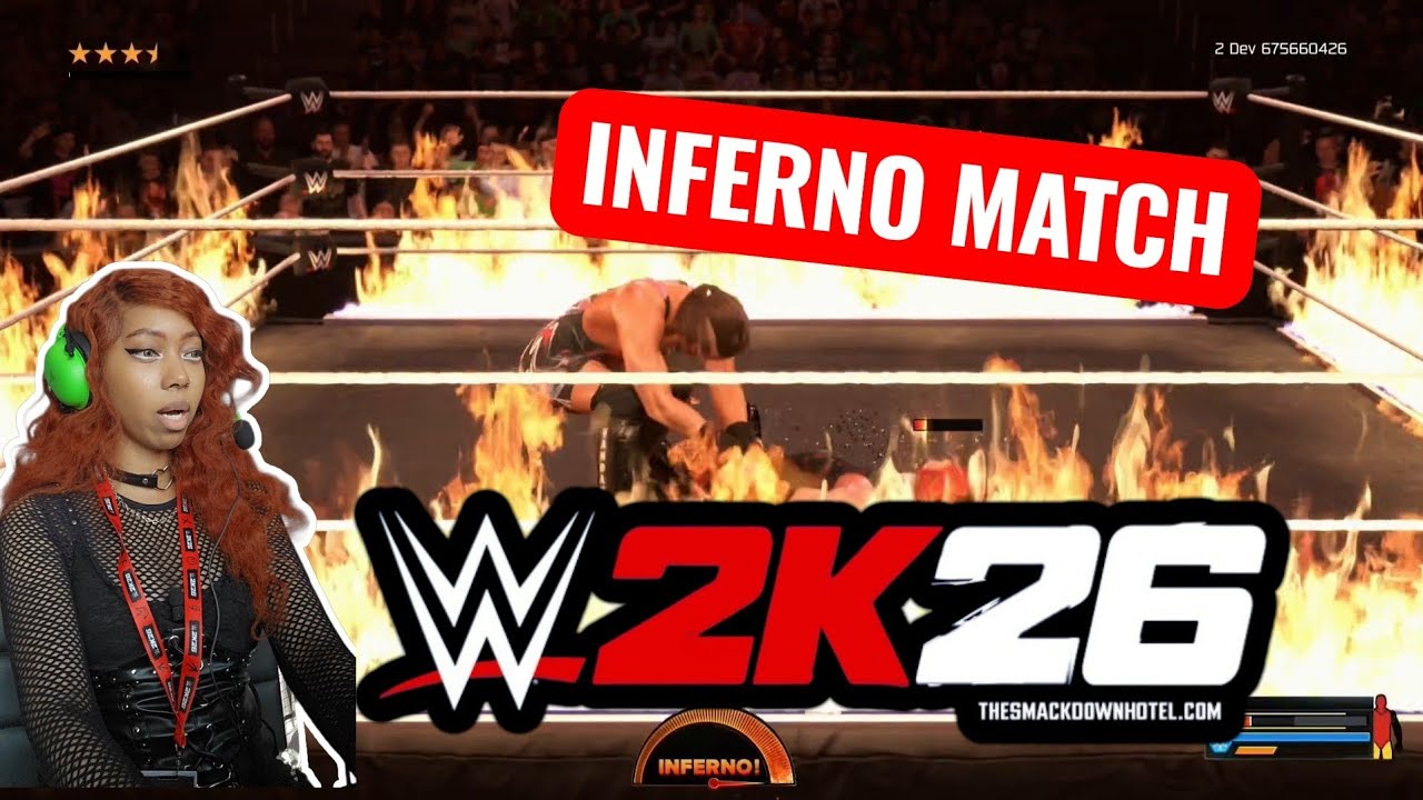 WWE 2K26 Inferno Match 🔥