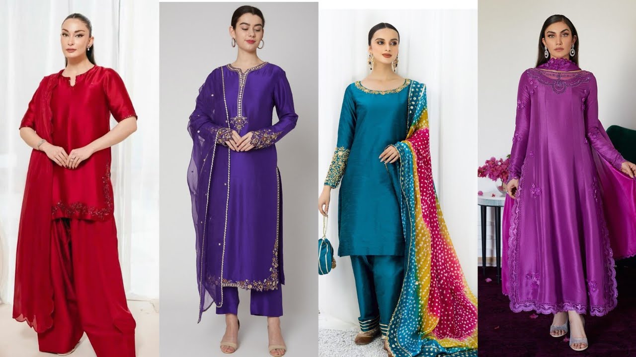 Shamoz Silk Dress Design 2025 | Party dress | Silk Dress Design | Dress Design 2025 | Shamoz Silk