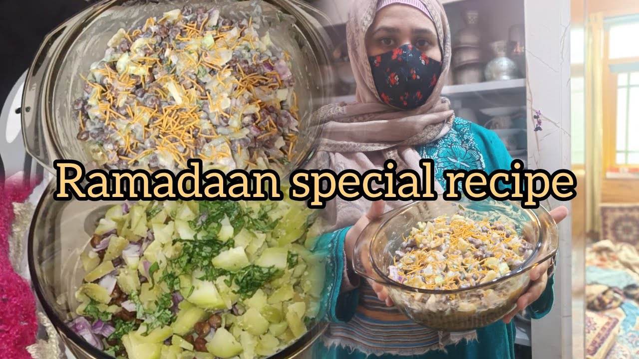Channa chaat for Ramadan special 🤤❤️