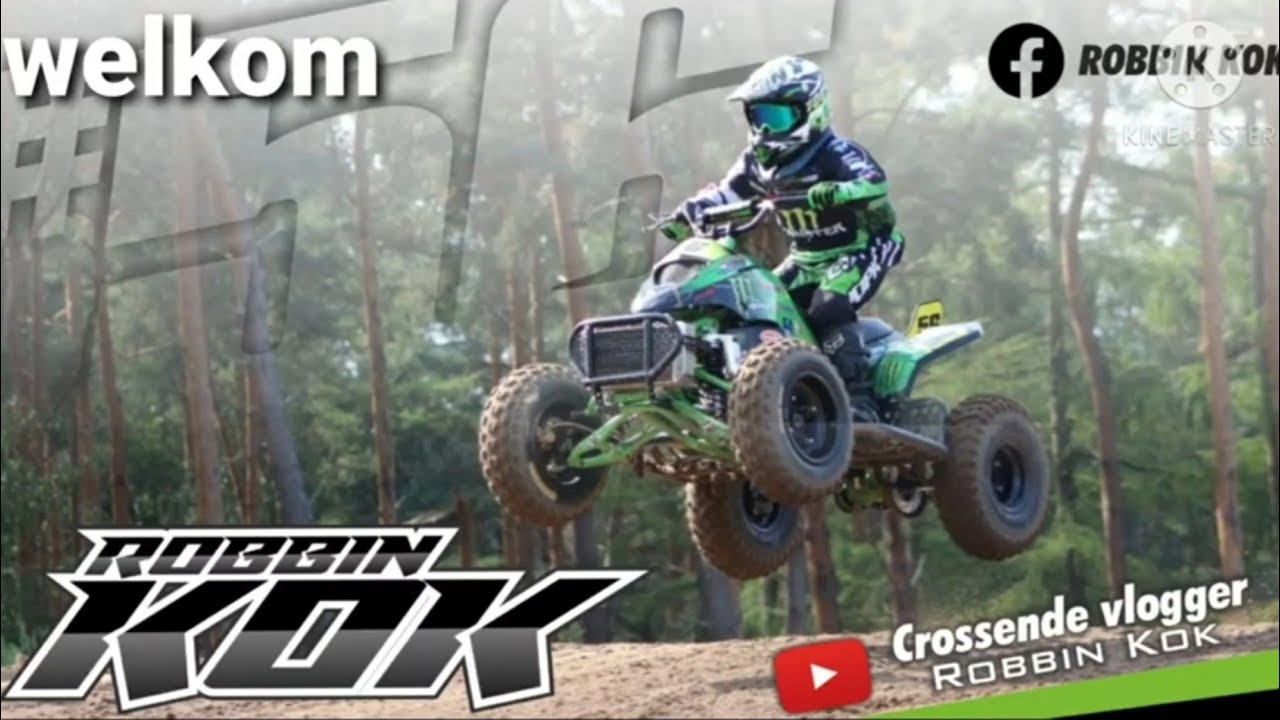 crossende vlogger Robbin kok (nk quad standaard bij de mcc de streekrijders in horst) 23-10-2021