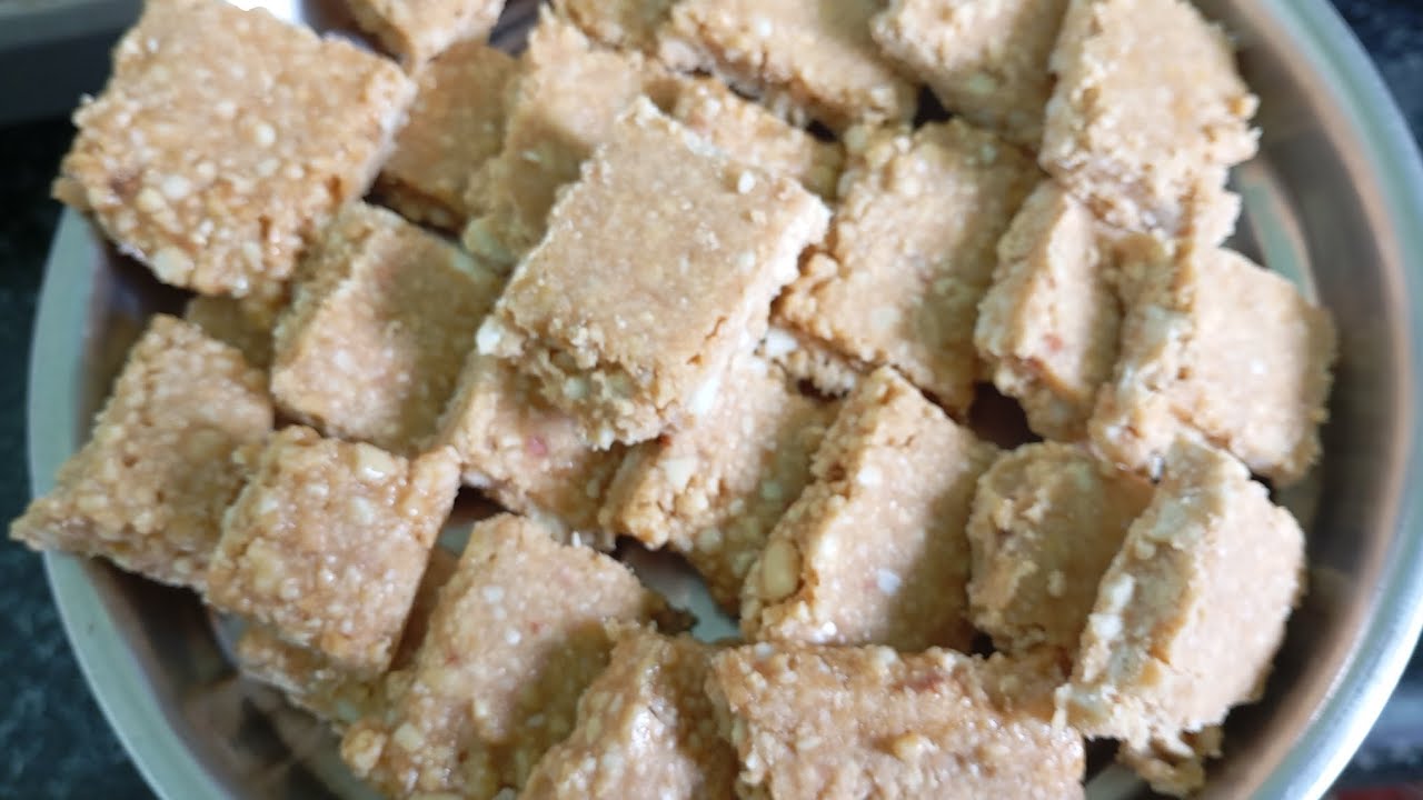 வேர்கடலை பர்ஃபி