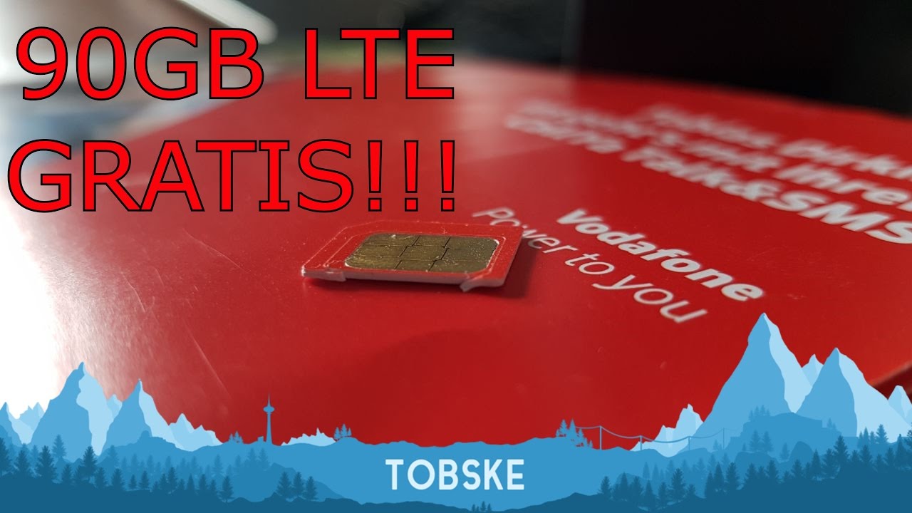 90GB LTE Datenvolumen von Vodafone geschenkt bekommen? - So gehts! - Tutorial/Anleitung von Tobske!