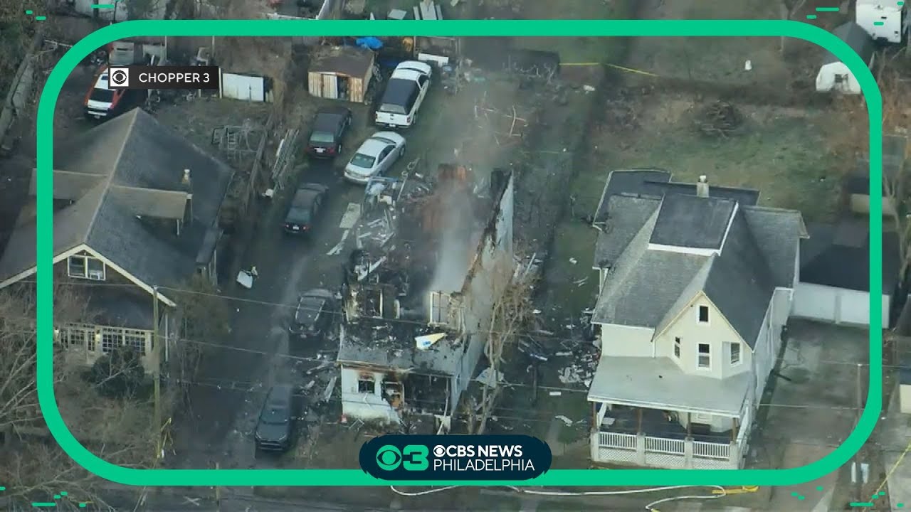 Home in East Lansdowne, Pa. still smoldering after fire, shooting