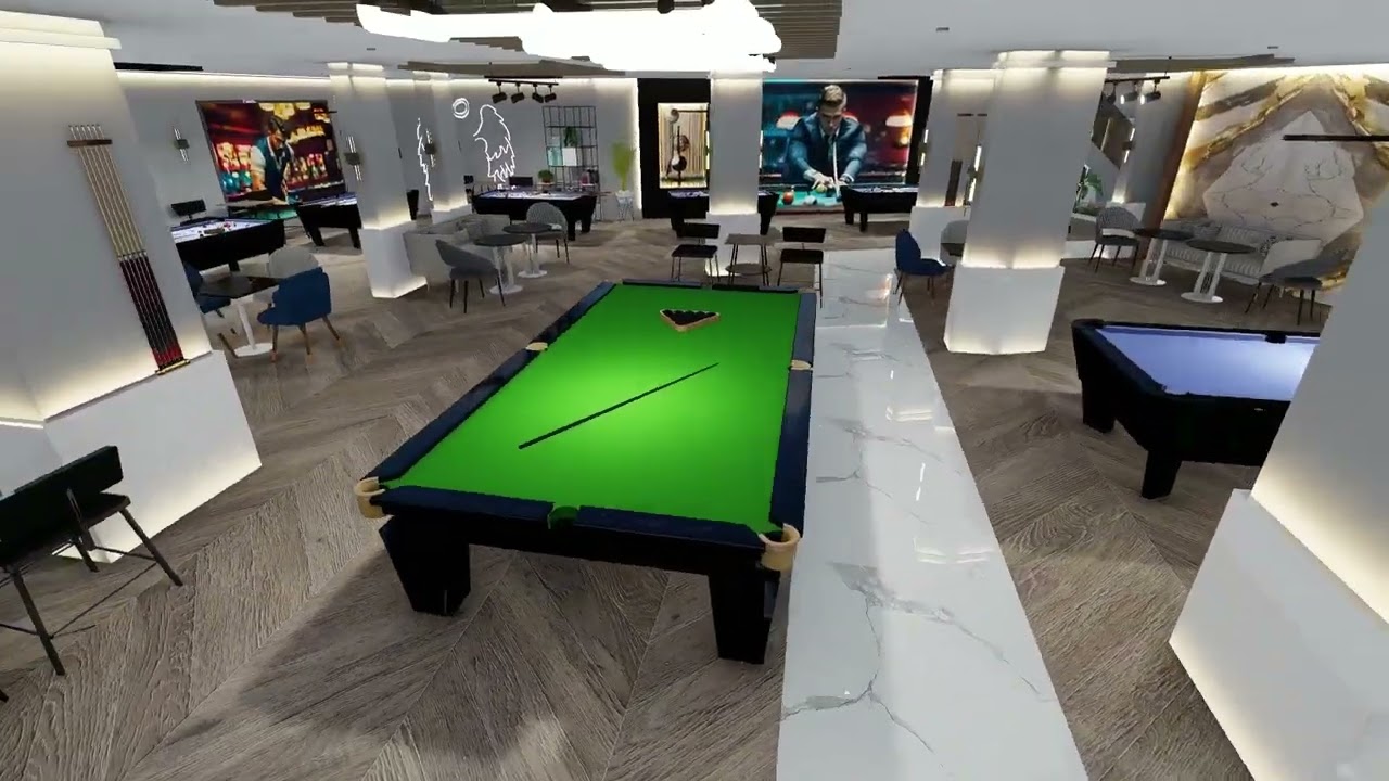 king design, design de caf&eacute; et  salle de jeux  int&eacute;rieurs