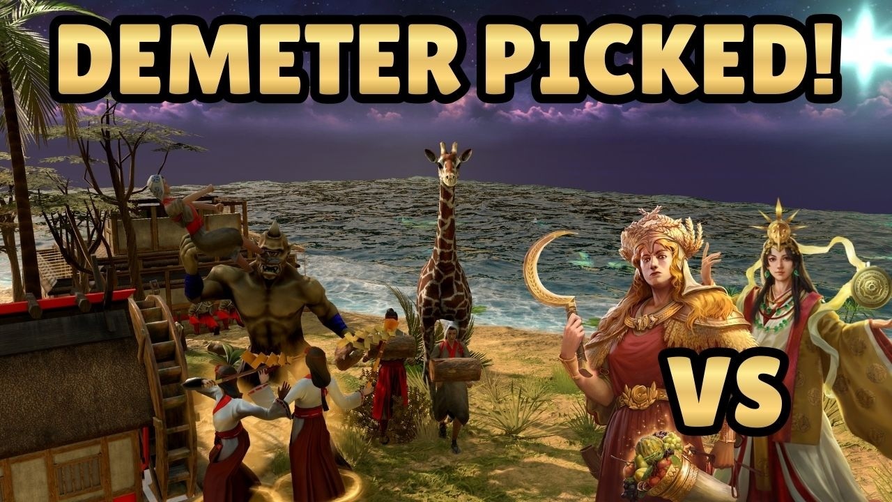 He Picked Demeter In A $10,000 Tournament!
