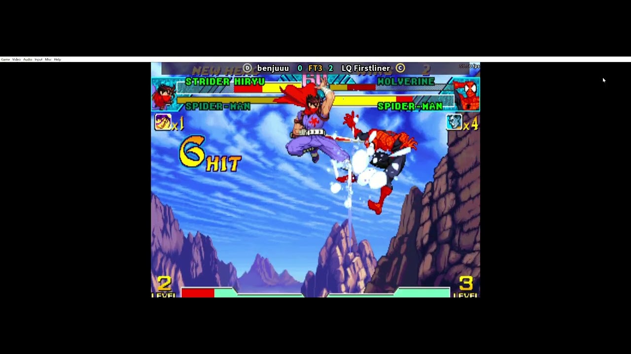 Fightcade FBNeo v0 2 97 44 55 • Marvel vs Capcom   clash of super heroes 980123 Euro 2026 01 21 23 2