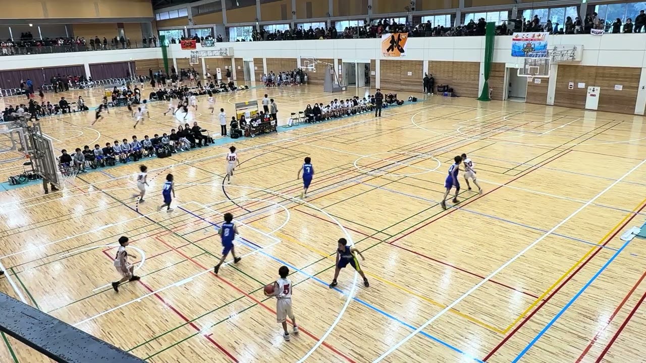 2/7ライオンズ旗 八幡 vs CREST 1Q