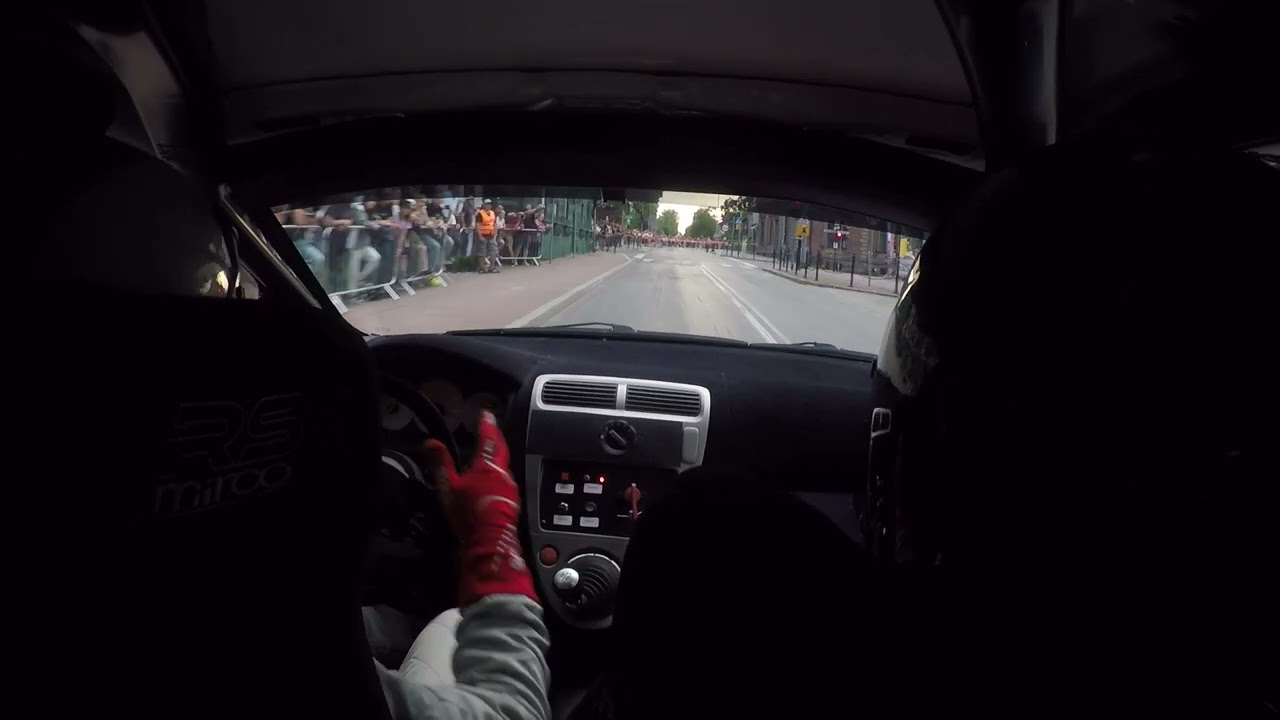 Valvoline Rajd Małopolski 2024 OS Wadowice Łukasz Bobowski/Piotr Jendrysek onboard