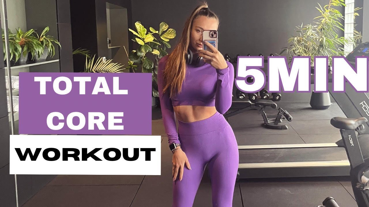 5 MIN TOTAL CORE WORKOUT ADVANCED LEVEL