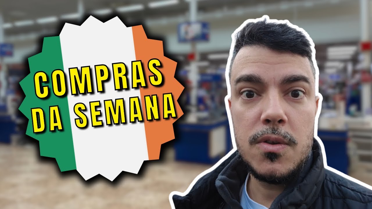 Fazendo mercado em Dublin: Preços Reais no Tesco e Lidl (Custo de Vida na Irlanda)