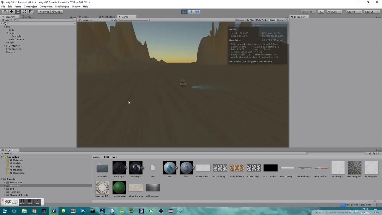BB 8 Unity 2017