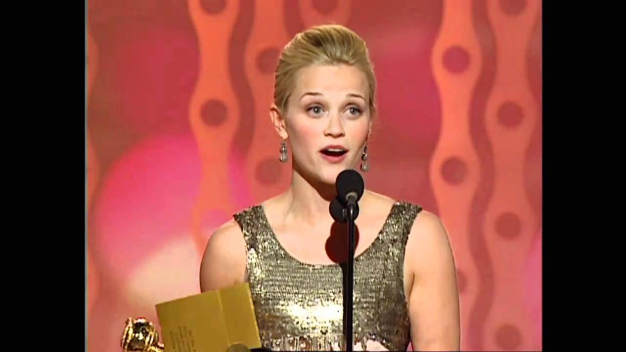 Reese Witherspoon Wins Best Actress Motion Picture Musical or Comedy - Golden Globes 2006