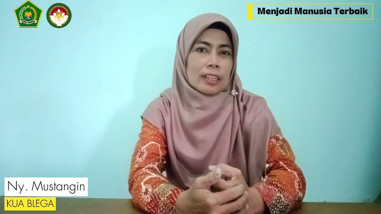 Ta’lima#23 “Menjadi Manusia Terbaik” oleh Ny. Salimah Mustangin(Ibu Kepala KUA Blega)