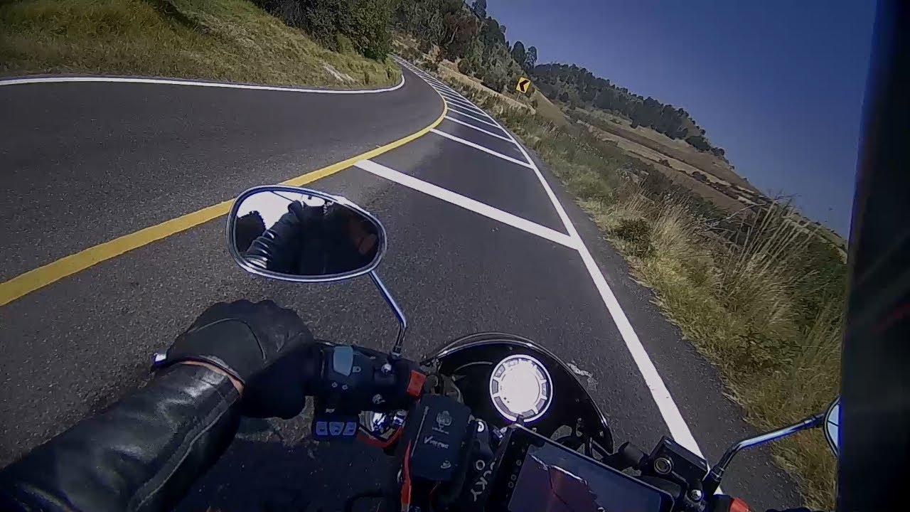Stunning countryside of Mexico motorcycle ride, Cuernavaca to San Pedro Atocpan, Milpa Alta.