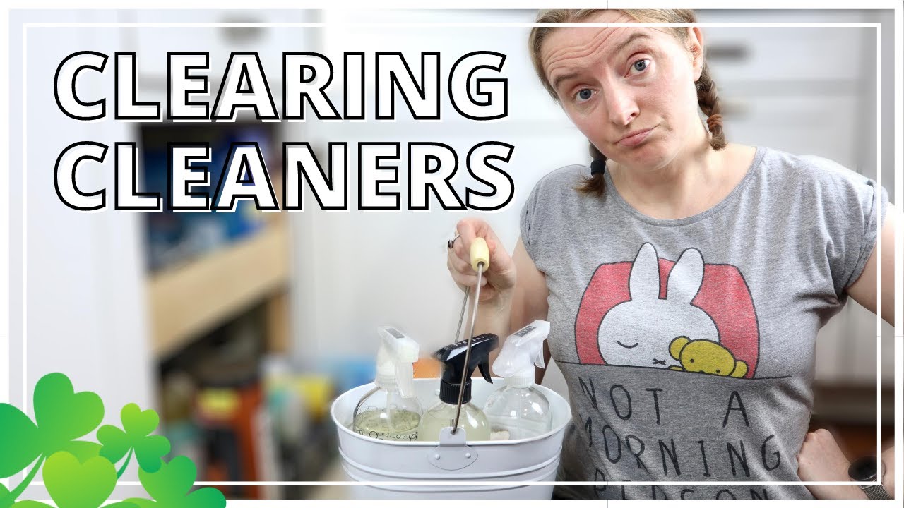 ☘️ Decluttering Cleaning Products & Under Sink Organization – Cleaning Supplies, Declutter Challenge