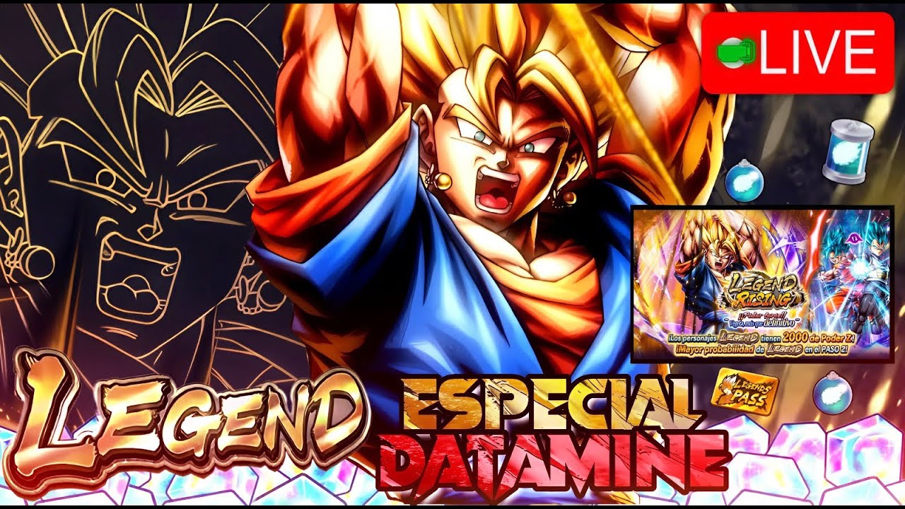 ¡LEGENDARIO ESPECIAL DATAMINE! ¡SE FILTRA TODO! BANNER DE SUPER VEGITO HISTORICO Dragon Ball Legends