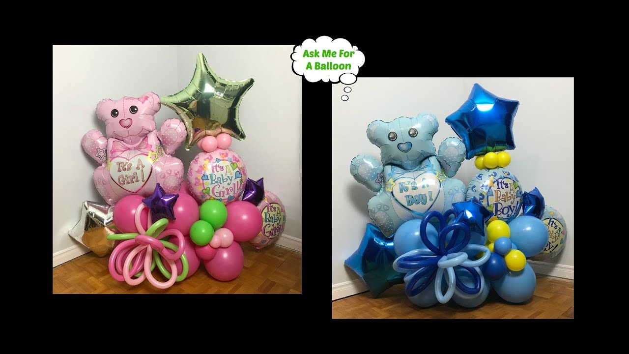 Baby Shower Grand Balloon Bouquet