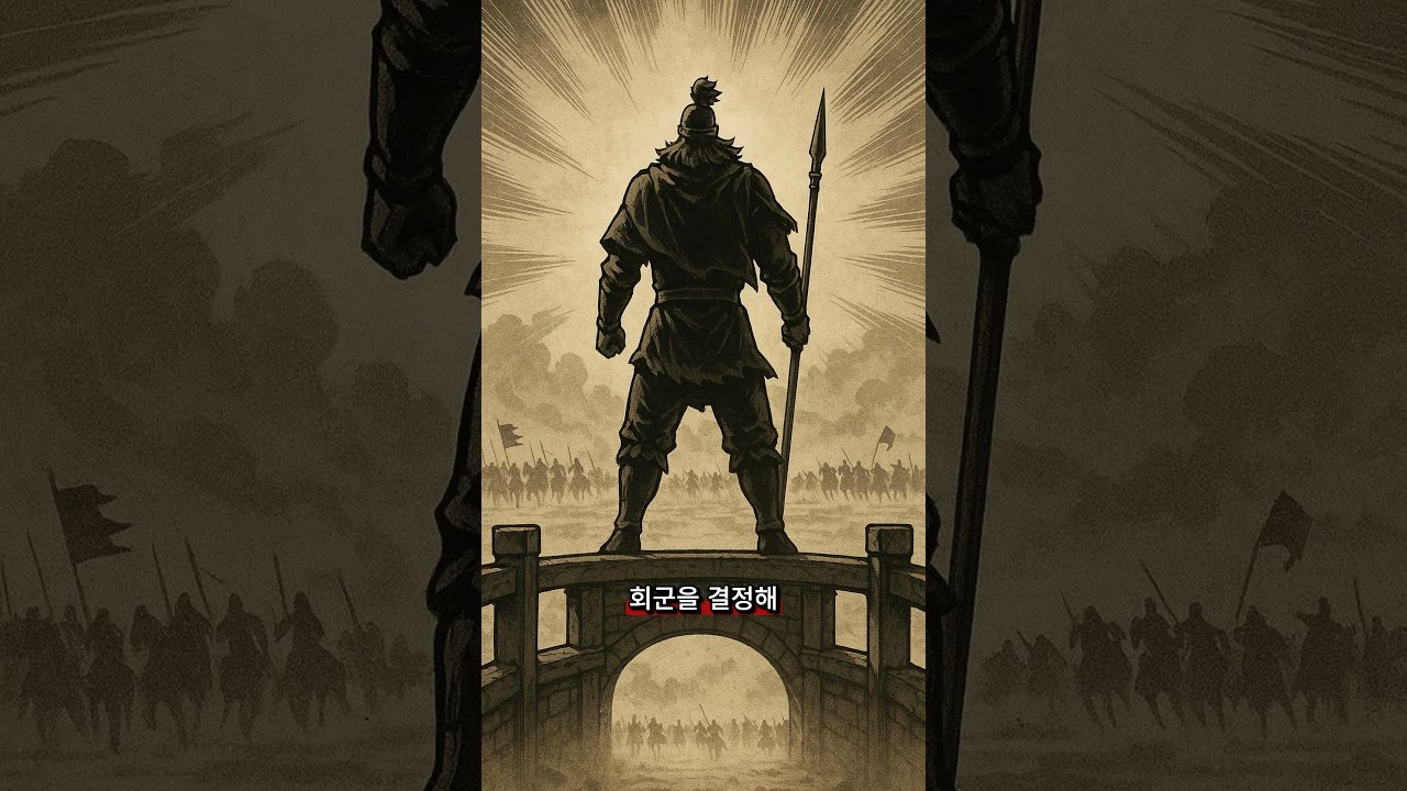 [숏삼국 82화] 장판교를 가로막은 사내, 장비 #장판파전투