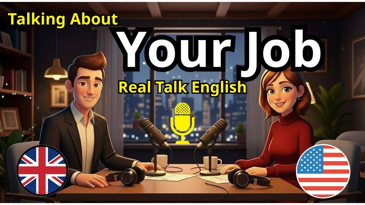How to Talk About Your Job in Real-Life English | Feelings, Stress & Meaning