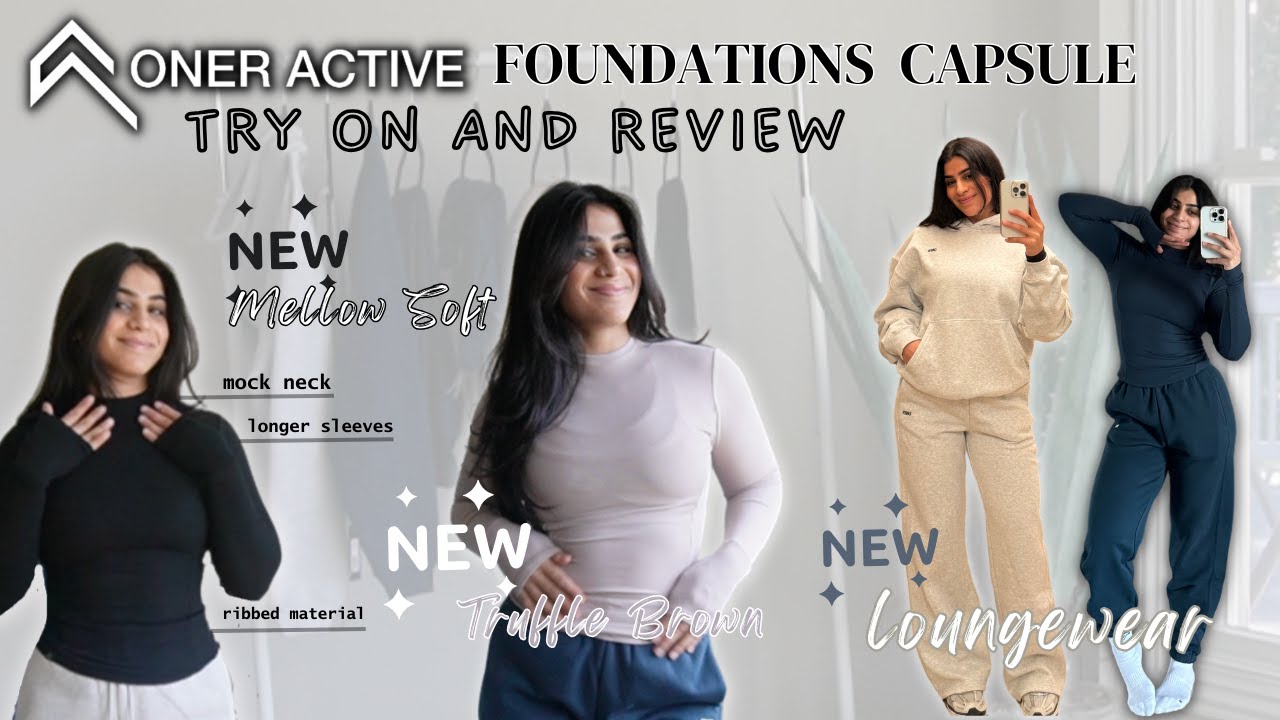 oner active foundations capsule try on and review