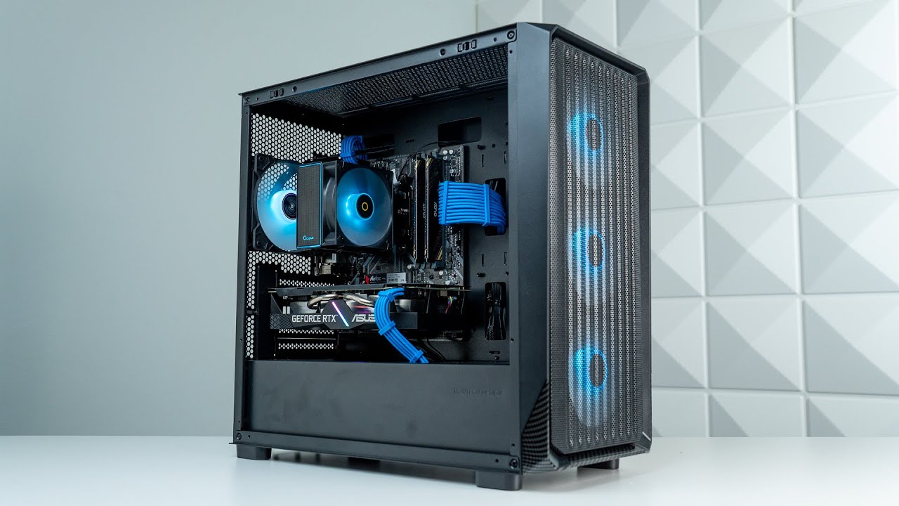 Building a $400 Gaming PC! (Ryzen 5 2600 and RTX 2060)