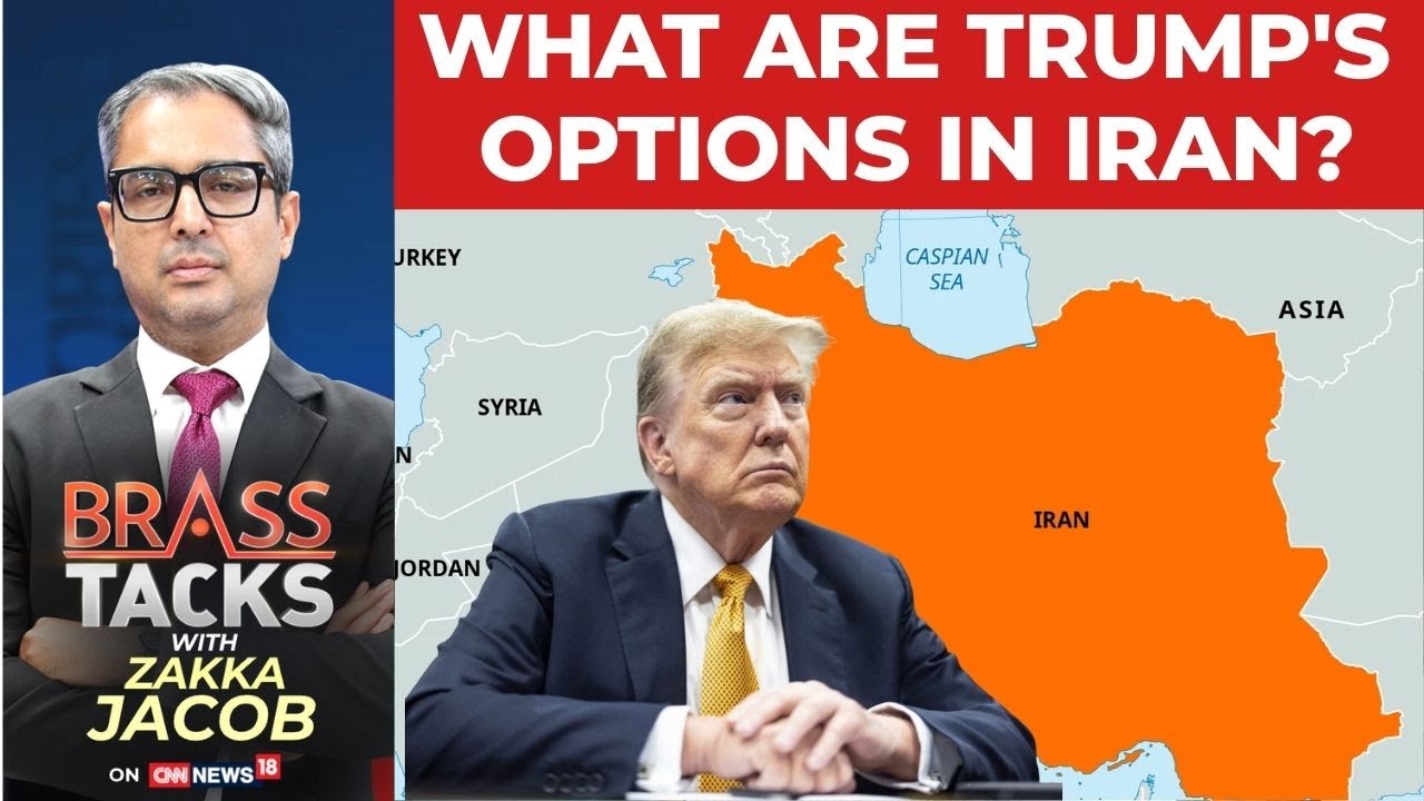 Trump VS Khamenei: US Keeps Military Options Open As Protests Rock Iran, Tensions Rise | News18