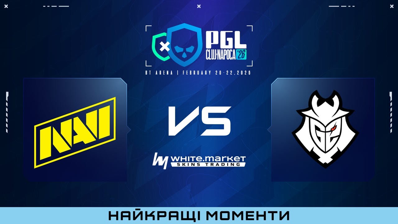HIGHLIGHTS 👉NAVI проти G2 | PGL Cluj-Napoca 2026