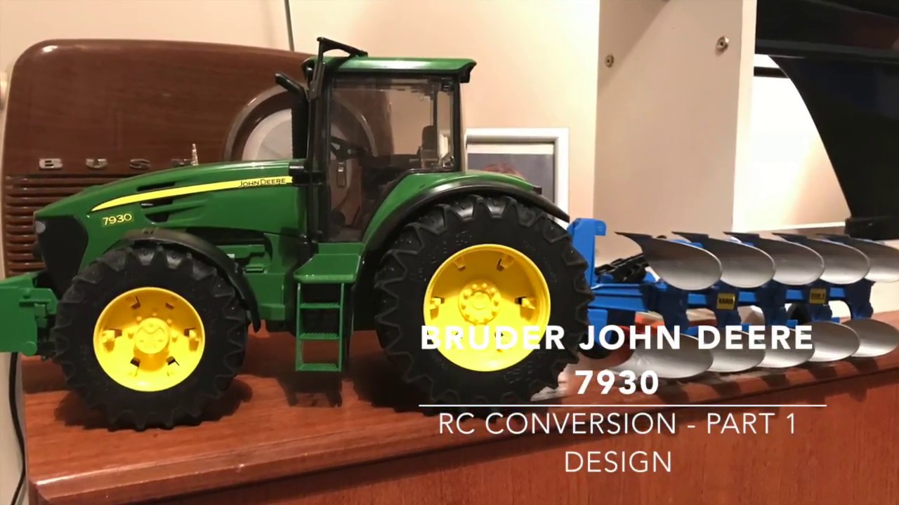 Bruder 1:16 John Deere Tractor RC Conversion 2