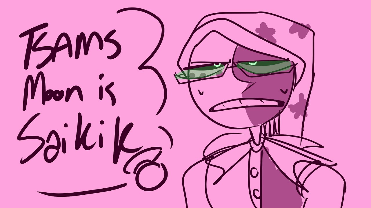 moon the pink haired pyschic (@SunMoonShow moon as Saiki)